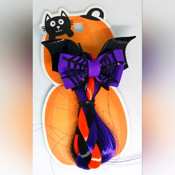 Other - 🎃👻🕷NWT 4PC GIRLS HALLOWEEN HAIR ACCESSORIES🕷👻🎃